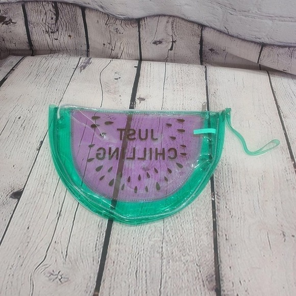 Watermelon Slice plastic Summer Bag - Picture 8 of 12